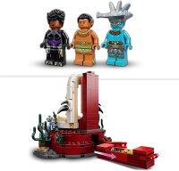 LEGO 76213 Marvel König Namors Thronsaal, Black Panther Wakanda Spielzeug zum Bauen, Set mit U-Boot für Kinder 7+, Unterwasserabenteuer mit Superhelden