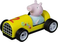 Carrera FIRST Peppa Pig Soapbox Race Rennstrecken-Set I elektrische Rennbahnen und Slotcars im Maßstab 1:50 I für bis zu 2 Spieler I für Kinder ab 3 Jahren & Erwachsene