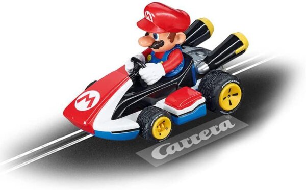 Carrera 20064033 Go!!! Nintendo Mario Kart 8 Rennauto für alle Carrera GO!!! Bahnen | Zusätzlicher Mario-Rennwagen als Erweiterung für Bahnen im Maßstab 0.0715277777777778 | Für Kinder ab 6 Jahren & Erwachsene