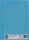 HERMA 7087 Papier Heftumschlag DIN A5, Hefthülle mit Beschriftungsfeld, aus kräftigem Recycling Altpapier und satten Farben, Heftschoner für Schulhefte, hellblau