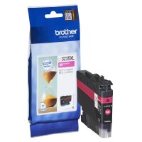 Brother LC-3235XLM Inkjet Cartridge, Magenta, Single Pack, Ultra High Yield, Includes 1 x Inkjet Cartridge, Brother Genuine Supplies, black