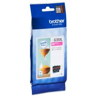 Brother LC-3235XLM Inkjet Cartridge, Magenta, Single Pack, Ultra High Yield, Includes 1 x Inkjet Cartridge, Brother Genuine Supplies, black