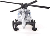 siku 0807, Polizei-Hubschrauber, Metall/Kunststoff, Silber, Drehbare Rotoren