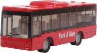 siku 1021, Linienbus, Metall/Kunststoff, Rot, Vielseitig einsetzbar, Spielzeugfahrzeug für Kinder