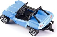 siku 1057, Buggy, Metall/Kunststoff, Blau, Bereifung aus Gummi, Spielzeugfahrzeug für Kinder
