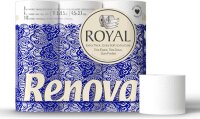 Renova Royal Toilettenpapier, 4 Schichten, 63...