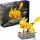 Mattel Mega Construx HGC23 - Pokémon Motion Pikachu, bewegliches Bauset, Sammler-Figur mit 1095 Teilen, Konstruktions-Spielzeug für Erwachsene und Kinder ab 12 Jahren