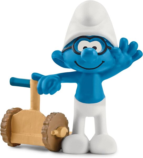 schleich 20834 Segway Schlumpf, für Kinder ab 3+ Jahren, The Smurfs - Pre School Smurfs Figurines