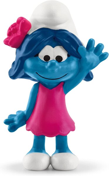 schleich 20835 Smurf Mädchen Blossom, für Kinder ab 3+ Jahren, The Smurfs - Pre School Smurfs Figurines