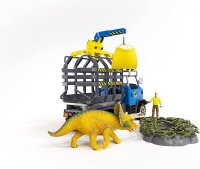 schleich 42565 Dinosaurier Truck Mission, für Kinder ab 5-12 Jahren, DINOSAURS - Spielset