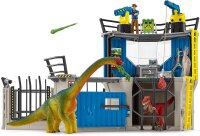 schleich 41462 Große Dino-Forschungsstation, für Kinder ab 5-12 Jahren, DINOSAURS - Spielset