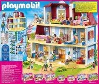 PLAYMOBIL Dollhouse 70205 Mein Großes Puppenhaus, Mit funktionsfähiger Türklingel, Ab 4 Jahren