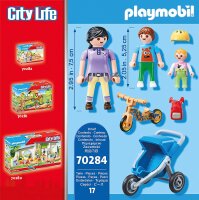PLAYMOBIL City Life 70284 Mama mit Kindern, ab 4 Jahren