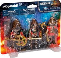 Playmobil 70672 Novelmore Set van 3 Burnham Raiders...