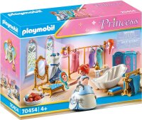 PLAYMOBIL Princess 70454 Ankleidezimmer mit Badewanne, Ab...