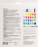 Faber-Castell Aquarellfarben, mehrfarbig., 9 ml (24er Pack)