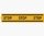 Exacompta - Art.-Nr. 67025E - 1 x 100 m STOP gelb zur Markierung auf Boden oder Wand - Warnung vor Risiken und Gefahrenzonen - Maße Band: 100 x 20 cm