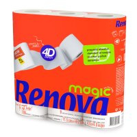 Renova Magic Toilettenpapier 4D - 9 Rollen