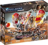 PLAYMOBIL Novelmore 71023 Salahari Sands - Sandsturmbrecher, Fahrbares Schiff, Spielzeug für Kinder ab 5 Jahren
