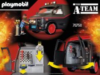 PLAYMOBIL 70750 The A-Team Van - im ikonischen Design, Für A-Team Fans, Sammler und Kinder, 5-99 Jahre