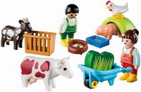 PLAYMOBIL 1.2.3 71158 Spielspaß auf dem Bauernhof, Lernspielzeug & Motorikspielzeug für Kleinkinder, Erstes Spielzeug für Kinder ab 1,5 bis 4 Jahre