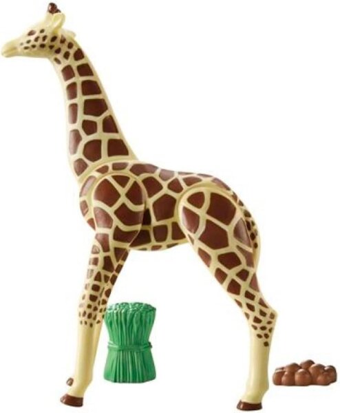 PLAYMOBIL WILTOPIA 71048 Giraffe inklusive vielen Zubehör und Tier-Sammelkarte mit QR-Code, ab 4 Jahren, Bunt