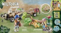 PLAYMOBIL Wiltopia 71011 Tierrettungs-Quad mit Spielzeugtier, Nachhaltiges Spielzeug für Kinder ab 4 Jahren