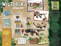 PLAYMOBIL Wiltopia 71012 Ameisenbärpflege mit Spielzeugtieren, Nachhaltiges Spielzeug für Kinder ab 4 Jahren