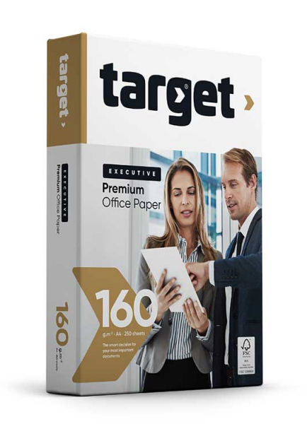Target Personal Kopierpapier 160g/m² DIN-A4 1.250 Blatt Druckerpapier weiß