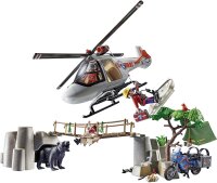 PLAYMOBIL Rescue Action - Sanitätereinheit mit Hubschrauber