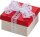 folia 3321 - Mini Geschenkboxen, Pappschachteln aus Karton, eckig, natur, 10 Stück, 7,5 x 7,5 x 4,5 cm - ideal zum Verzieren und Verschenken
