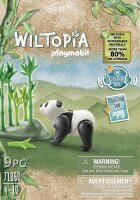 Playmobil 71060 Wiltopia Panda, Tierspielzeug, für Kinder 4-10, nachhaltige Spielzeugtiere, Panda-Spielzeug, Sammlerspielzeug für Kinder, aus 80% recyceltem Material, Mehrfarbig, Einheitsgröße