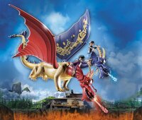 PLAYMOBIL DreamWorks Dragons 71080 Dragons: The Nine Realms - Wu & Wei mit Jun, Dragons-Figuren und Spielzeug-Drache mit Schussfunktion, Spielzeug für Kinder ab 4 Jahren