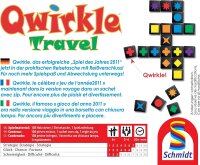 Schmidt Spiele 49270 Qwirkle Travel, Spiel des Jahres 2011 als Reisespiel