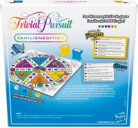 Hasbro Gaming Trivial Pursuit Familien Edition, Quizspiel mit Fragen für Klein und Groß, Bunt