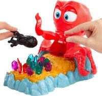 Mattel Games GRF96 - Tintys Schatz Spiel für Kinder mit Oktopus, Edelsteinen und Tintenklecks, Geschenk für Kinder ab 5 Jahren