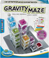 ThinkFun - 76433 - Gravity Maze - das spannende Kugellabyrinth für Mädchen und Jungen ab 8 Jahren. Gehirntraining mit einer Kugelbahn im neuen Verpackungsdesign!