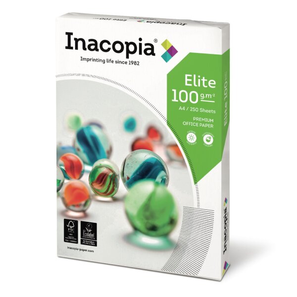 Inacopia Elite Colour Plus 100g/m² DIN-A4 2.500 Blatt weiß