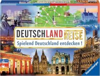 Ravensburger 26492 - Deutschlandreise - Familienklassiker ab 8 Jahren - Gesellschaftspiel, Reise durch Deutschland, Reiseplanung für bis zu 6 Spieler