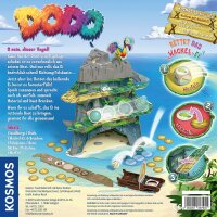 Kosmos 697945 Dodo - Rettet das Wackel-Ei, rasantes Brettspiel für Kinder ab 6 Jahre, für 2-4 Personen, lustiges Gesellschaftsspiel für die ganze Familie mit einfachen Regeln