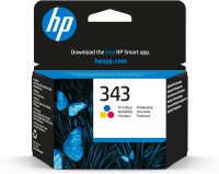 HP C8766EE 343 Farbe Original Druckerpatronen für HP OfficeJet, DeskJet, Photosmart, dreifarbig