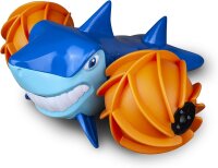 Carrera RC Sharkky I Amphibious Fish I Ferngesteurtes RC Fahrzeug im Hai Design I für Kinder und Erwachsene ab 6 Jahren I Mit wiederaufladbarer Batterie für Stundenlangen Spaß I GHz Fernsteuerung
