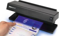 Safescan 45 - UV Falschgeld Prüfgerät zur Überprüfung von Geldscheinen, Kreditkarten und Ausweisen, schwarz, 22903127