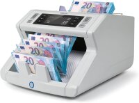 Safescan 2250 - Banknotenzähler für sortierte Geldscheine, mit 3-facher Falschgeldprüfung
