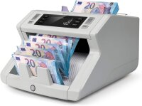 Safescan 2265 - Banknotenzähler für unsortierte Banknoten mit 5-facher Falschgelderkennung., 29.5 x 25.0 x 18.4 cm