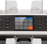 Safescan 2985-SX - Hochgeschwindigkeits-Banknotenwertzähler und -sortierer für unsortierte Banknoten mit 7-facher Falschgelderkennung, 112-0649, 27.1 x 30 x 29.3