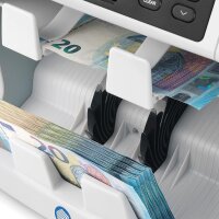 Safescan 2995-SX - Mehrsprachiger Banknotenwertzähler und Fitness-Sortierer mit 7-Punkt-Prüfung - identifiziert Banknoten, die nicht für den Umlauf oder Ihren Geldautomaten geeignet sind