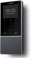 TimeMoto TM-818 SC Zeiterfassungsterminal, Kopplung mit kontaktlosen Smart Access Cards, RFID Badge/Schlüsselanhänger, PIN, bis zu 2.000 Benutzer, digitale Zeiterfassung, Stundenzettel, Berichte Wi-Fi