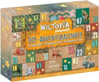 PLAYMOBIL Wiltopia 71006 DIY Do-it-Yourself Adventskalender Tierische Weltreise 2022 mit 24 Überraschungen für individuelle Gestaltung und Selbstbefüllung, 118-teilig, für Kinder ab 4 Jahren