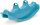 Dantoy – Schaukelpferd mit 3 Sitzen - Wippe aus Langlebiger Kunststoff - Kinderwippe für Kinder - 1–5 Jahre - Der Wal Valborg in Blau - Garten Spielzeug - Draußen und Drinnen - Aus Dänemark